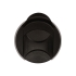 Кружка Denpasar с пробковым дном и крышкой, цветная с двух сторон, черный, черный матовый, керамика, пробка