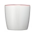 Керамическая чашка Aztec, белый/красный, белый/красный, керамика