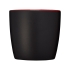 Керамическая чашка Riviera, черный/красный, черный/красный, керамика