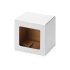 Коробка для кружки с окном, 11,2х9,4х10,7 см., белый, белый, микрогофрокартон