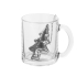 Набор Tea: кружка и ситечко для чая, прозрачный, серебристый, стекло, нержавеющая сталь
