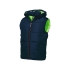 Жилет мужской, Slazenger, темно-синий/зеленое яблоко, темно-синий/зеленое яблоко, 100% полиэстер. Подкладка 100% полиэстер, сатин. Утеплитель 100% полиэстер