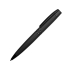 Ручка металлическая шариковая Uma «VIP GUM» soft-touch с зеркальной гравировкой, черный, черный, металл с покрытием soft-touch