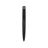 Ручка металлическая шариковая Uma «VIP GUM» soft-touch с зеркальной гравировкой, черный, черный, металл с покрытием soft-touch