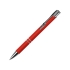Ручка металлическая шариковая Legend Gum софт-тач, красный (Р), красный, алюминий с покрытием soft-touch