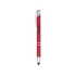 Шариковая ручка Olaf, красный, красный/серебристый, корпус из алюминия со стальным зажимом