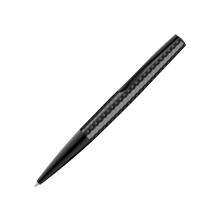 Ручка шариковая металлическая Elegance из карбонового волокна, черный