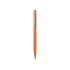 Ручка-стилус шариковая Jucy Soft с покрытием soft touch, оранжевый (Р), оранжевый, металл с покрытием soft-touch