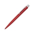 Ручка шариковая металлическая LUMOS soft-touch, красный, красный, металл
