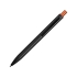 Ручка металлическая шариковая «Blaze» с цветным зеркальным слоем, черный/оранжевый, черный/оранжевый, металл