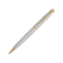 Ручка шариковая Waterman модель Hemisphere Stainless Steel GT, серебристый/золотистый, серебристый/золотистый, нержавеющая сталь/позолота 23к