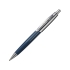 Ручка шариковая Easy. Pierre Cardin, серо-голубой, серо-голубой/серебристый, корпус- латунь, лак/отделка и детали дизайна- сталь, хром