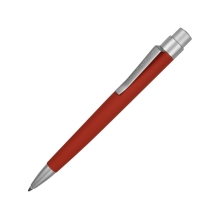 Ручка шариковая Diplomat модель Magnum Soft Touch,  красный