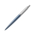 Шариковая ручка Parker Jotter Essential, Waterloo Blue CT, голубой/серебристый, голубой/серебристый, нержавеющая сталь