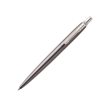 Шариковая ручка Parker Jotter Premium, Oxford Grey Pinstripe CT, серый