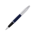 Ручка-роллер Selectip Cross Calais Blue Lacquer, синий/черный/серебристый, корпус - латунь с лакированным покрытием. детали дизайна - хром