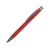 Ручка металлическая soft touch шариковая Tender с зеркальным слоем, красный/серый