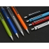 Ручка шариковая шестигранная UMA «Six», серый, серый, металл