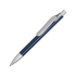 Ручка металлическая шариковая Large, темно-синий/серебристый, темно-синий/серебристый, металл