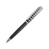 Ручка шариковая Ungaro модель «Evoluzione» в футляре, черный/серебристый, металл