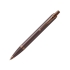 Шариковая ручка Parker IM Monochrome Brown, стержень:M, цвет чернил: blue, в подарочной упаковке., коричневый, pvd-покрытие, лак, латунь