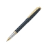 Ручка-роллер Pierre Cardin GAMME Classic со съемным колпачком, черный/серебро/золото, черный/серебристый/золотистый, корпус и колпачок- латунь с лакированным покрытием, клип- металл