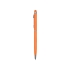 Ручка-стилус металлическая шариковая Jucy, оранжевый, оранжевый, металл