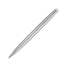 Ручка шариковая Waterman модель Hemisphere Stainless Steel CT в футляре