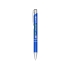Анодированная шариковая ручка Alana, синий, синий, алюминиевый корпус с элементами абс пластика и стальным зажимом