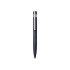 Шариковая металлическая ручка Matteo, темно-синий, темно-синий/серебристый, металл