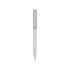 Ручка металлическая soft-touch шариковая «Tally» с зеркальным слоем, серебристый/белый, серебристый/белый, металл с покрытием soft-touch