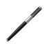 Ручка роллер Eclat Chrome. Nina Ricci, черный/серебристый, латунь, лак