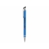 Ручка шариковая Hawk, синий, синий/серебристый, алюминий