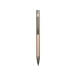 Ручка металлическая soft touch шариковая Tender с зеркальным слоем, розовое золото/серый, розовое золото/серый, металл