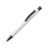Ручка металлическая soft touch шариковая Tender, белый/серый, белый/серый, металл