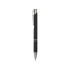 Ручка металлическая шариковая Legend Mirror Gum софт-тач с цветным слоем, черный / оранжевый, черный/оражевый, алюминий с покрытием soft-touch