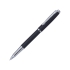 Ручка-роллер Pierre Cardin GAMME Classic со съемным колпачком, черный матовый/серебро, черный матовый/серебристый, корпус и колпачок- латунь с лакированным покрытием, клип- металл