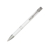 Алюминиевая шариковая кнопочная ручка Moneta, белый, белый, алюминий