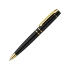 Ручка шариковая металлическая VIP GO, черный/золотистый, черный/золотистый, металл