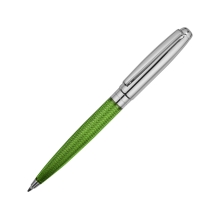 Ручка шариковая «Стратосфера», зеленый/серебристый