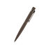 Ручка Verona шариковая  автоматическая, коричневый металлический корпус 1.0 мм, синяя, коричневый, металл с покрытием silk-touch
