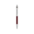Ручка металлическая шариковая Large, бордовый/серебристый, бордовый/серебристый, металл