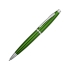 Ручка шариковая, зеленый, зеленый/серебристый, металл