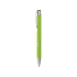 Ручка металлическая шариковая Legend Gum софт-тач, зеленое яблоко, зеленое яблоко, алюминий с покрытием soft-touch