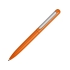 Ручка металлическая шариковая «Skate», оранжевый/серебристый, оранжевый, металл