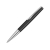 Ручка шариковая металлическая Elegance из карбонового волокна, черный/серебристый