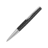 Ручка шариковая металлическая Elegance из карбонового волокна, черный/серебристый, черный/серебристый, карбоновое волокно
