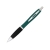 Прорезиненная шариковая ручка Nash, зеленый