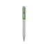 Ручка шариковая «Глазго» серебристая/зеленая, серебристый/зеленый, металл
