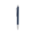 Ручка металлическая шариковая Large, темно-синий/серебристый, темно-синий/серебристый, металл